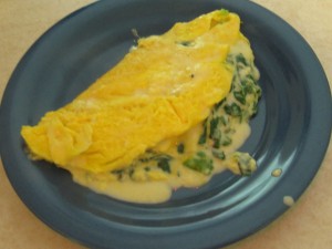 spinachomelet